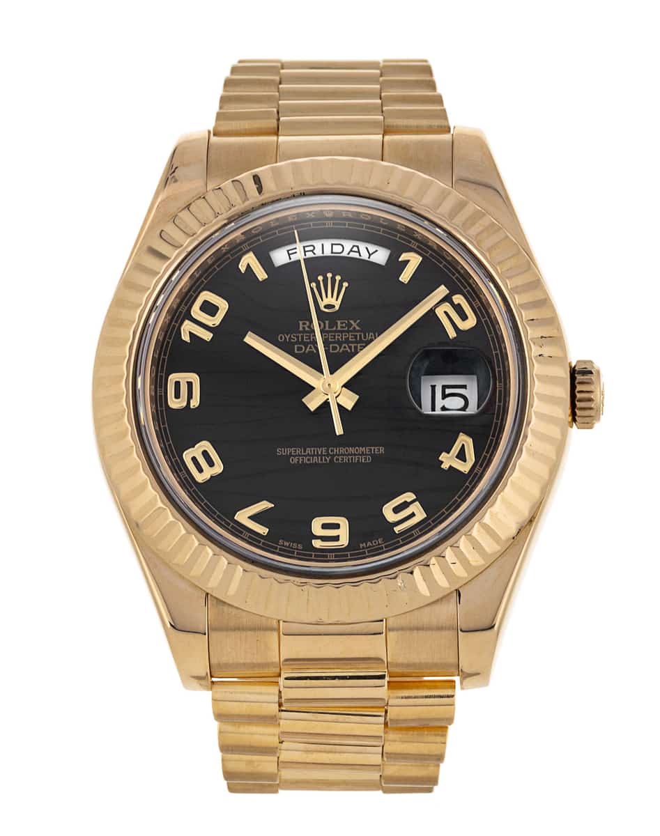 Rolex day shop date wave dial